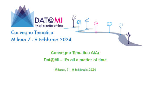 Dat@MI – It’s all a matter of time Convegno Tematico AIAr